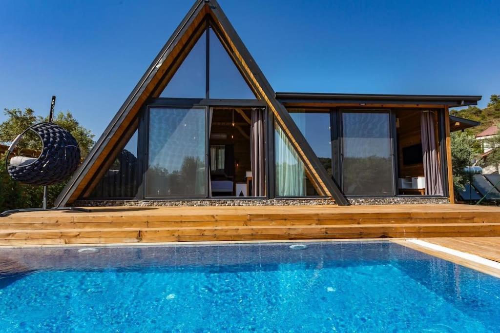 Villa Zeytin Havuzlu Jakuzili Fethiye Ngoại thất bức ảnh