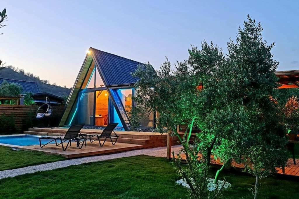Villa Zeytin Havuzlu Jakuzili Fethiye Ngoại thất bức ảnh