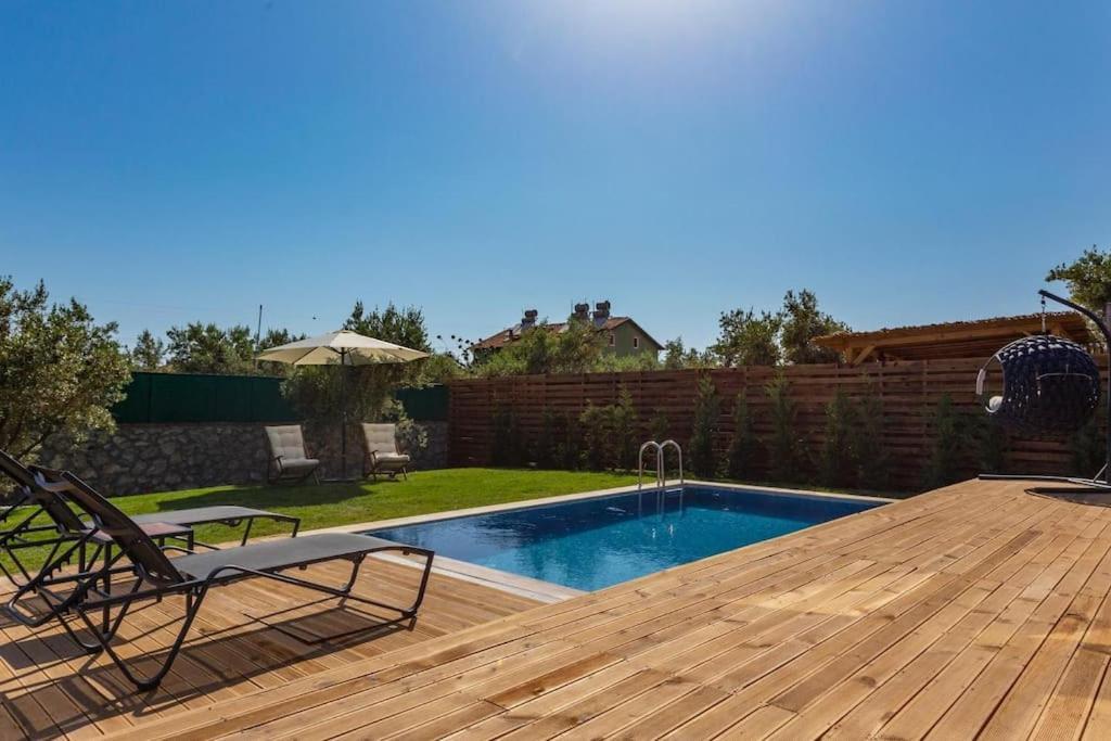 Villa Zeytin Havuzlu Jakuzili Fethiye Ngoại thất bức ảnh