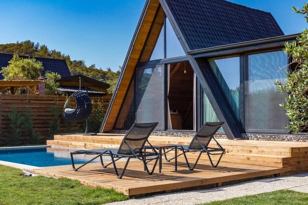 Villa Zeytin Havuzlu Jakuzili Fethiye Ngoại thất bức ảnh