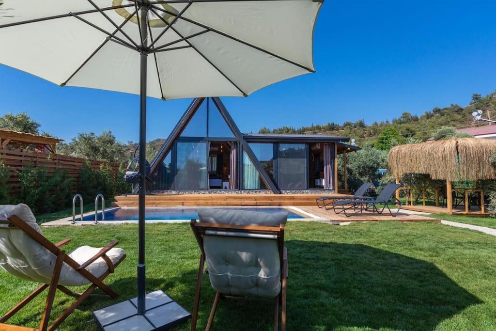 Villa Zeytin Havuzlu Jakuzili Fethiye Ngoại thất bức ảnh